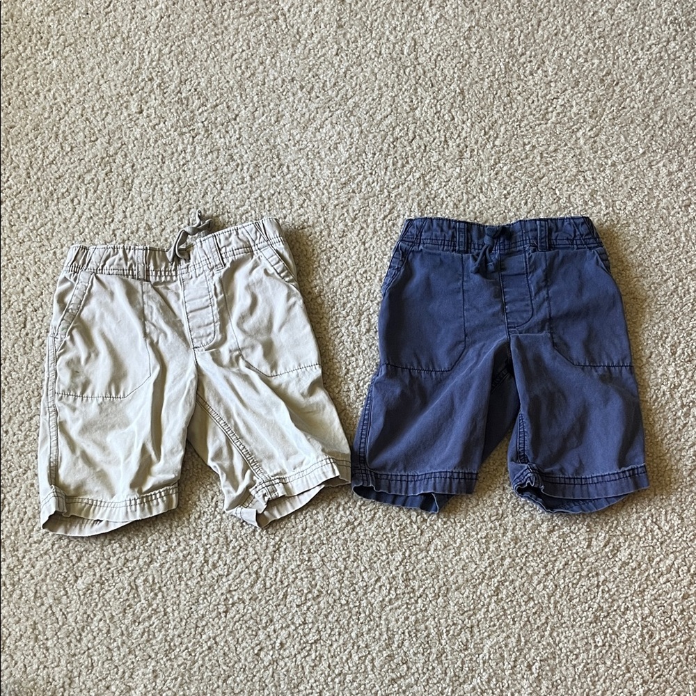 Carter's Tan and Blue Kids Shorts